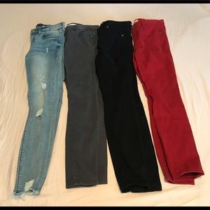 Bundle of  4 Pants and Jeans from LOFT and Express